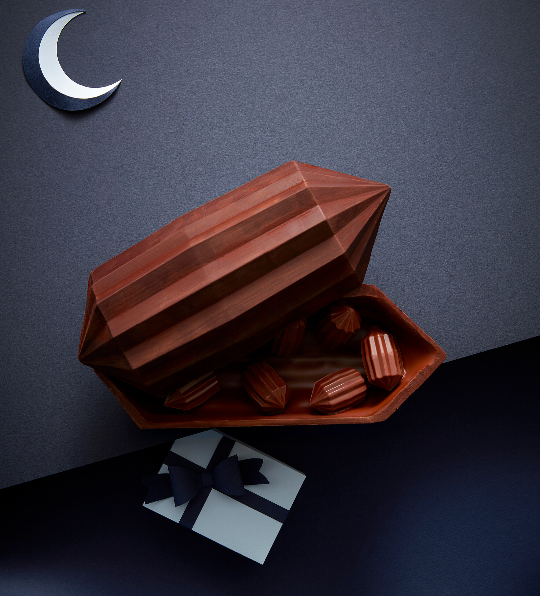 Design Produit de la collection de Noël pour Alain Ducasse Chocolat