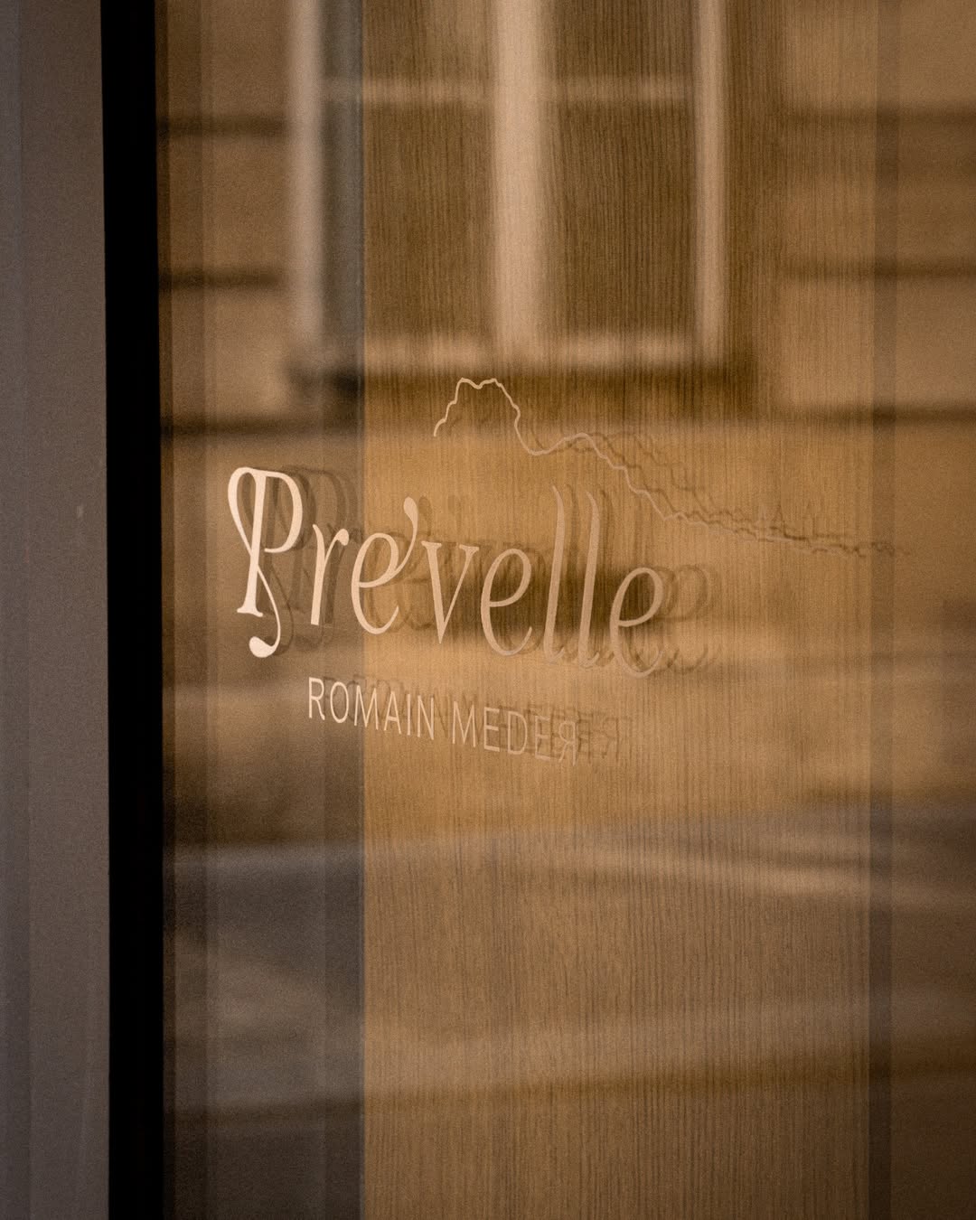 Identité du restaurant Prévelle de Romain Meder