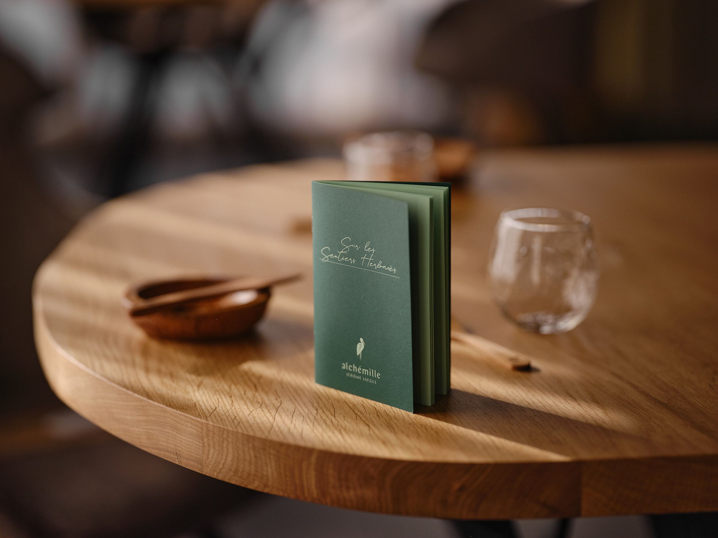 Identité restaurant étoilé alchemille alsace